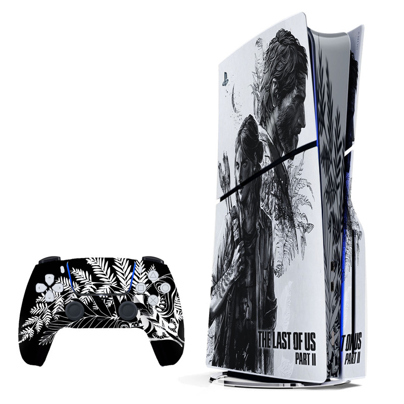 برچسب پلی استیشن ۵ اسلیم دیسک خور هاماگراف مدل the last of us II